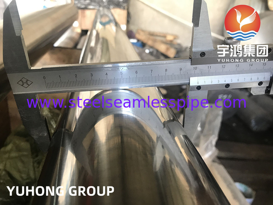 لوله های استیلوی ASTM B729 آلیاژ20 UNS N08020 لوله های بدون درز 100٪ UT