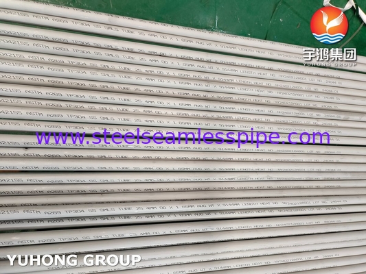 ASTM A269 TP304 لوله های بدون درز از فولاد ضد زنگ