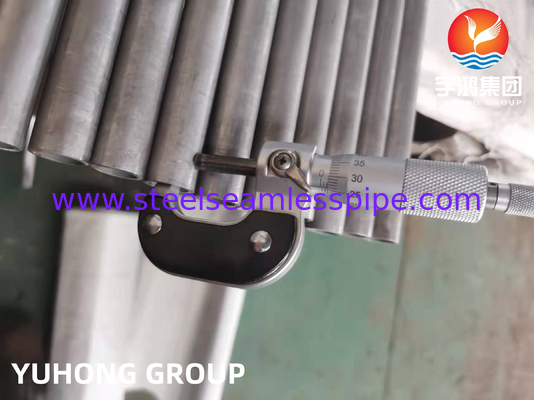 ASME SA213 TP347 TP347H لوله خم U فولاد ضد زنگ ET/HT برای لوله مبادله گرما