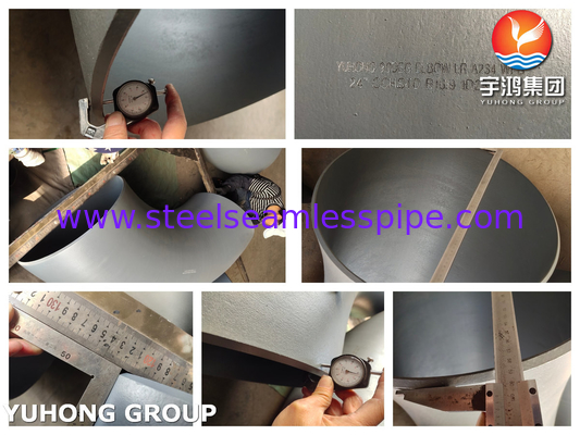 ASME B16.9 ASTM A234 WPB لوله های فولاد کربن