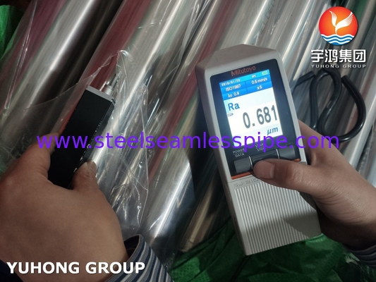 ASME SA270 ASTM A270 لوله های جوشیده شده فولاد ضد زنگ 320 240 GRIT TP304