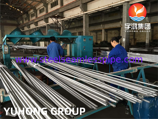 ASME SA213 TP904L UNS NO8904 لوله خم U فولاد ضد زنگ 19.05MM X 1.65MM برای مبادله گرما