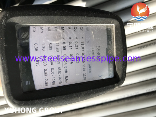 ASTM A312 لوله بدون درز از فولاد ضد زنگ TP304H TP310H TP316H TP321H TP347H