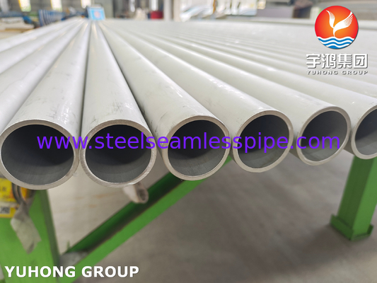 ASTM A312 فولاد ضد زنگ 253MA UNS S30815 لوله بدون درز ترشح شده و گرم شده