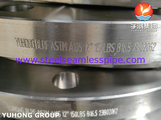 ASME B16.5 ASTM A105 / A105N فلنج کور فولاد کربن
