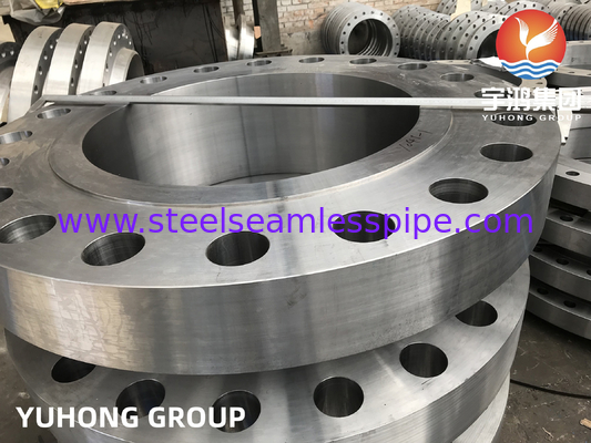 فلنج پوششی اینکونل 625 ASTM A694 F52 فلنج گردن جوش فولاد کربن