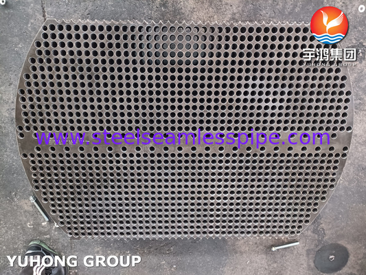 EN 10025-2 S235JR بافل های فولاد کربن صفحه بافل مبادله گرما سفارشی