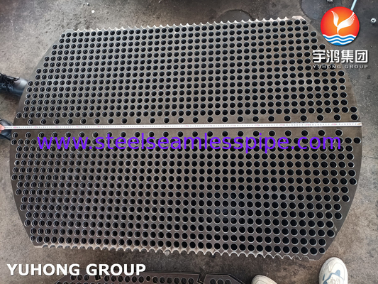 EN 10025-2 S235JR بافل های فولاد کربن صفحه بافل مبادله گرما سفارشی
