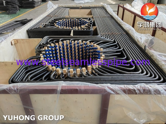 ASTM A179 لوله غیر منظم فولادی کربن U Bend Tube Exchanger Tube Boiler Tube