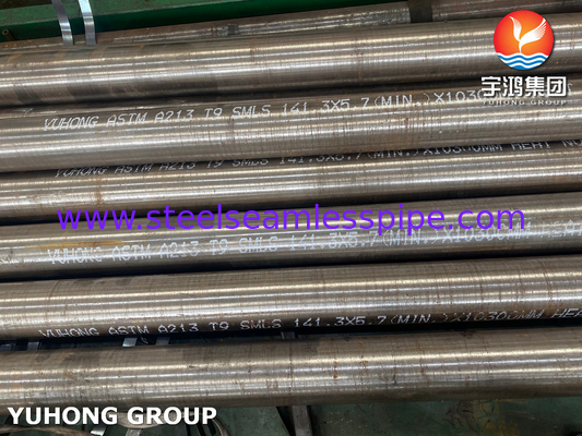 ASTM A213 T9 لوله فلز آلیاژ فلز فلزی برای کوره