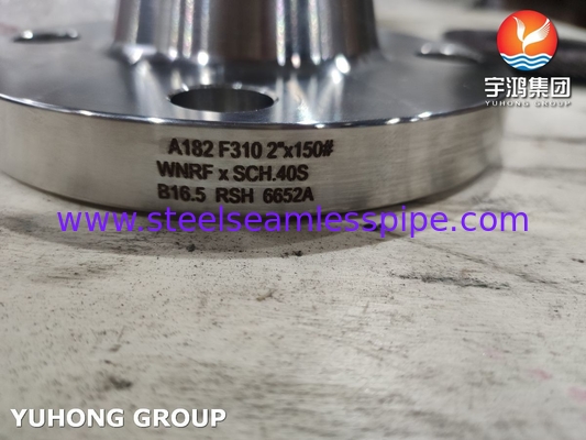 قابلیت جوشکاری خوب ASTM A182 F310 (1.4841) BLRF WNRF فلنج جعل شده