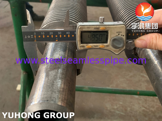 از فولاد کربن ASTM A106 GR.B لوله U-Fin جوش با فرکانس بالا