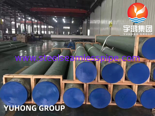 لوله بدون درز از فولاد ضد زنگ ASTM A376 TP347H استفاده از دیگ نیروگاه