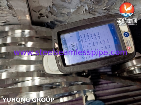 ASTM A240 F904L 1.4539 AWWA C207 SOFF فلنج برای سیستم لوله کشی
