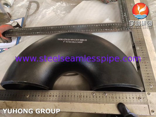 لوازم صیقل ASTM A234 WP9 از فولاد کربن 180 درجه