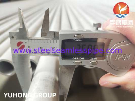 ASTM A268 / ASME SA268 TP410/TP430 لوله/الواح بدون درز از فولاد ضد زنگ برای تهویه کننده مبادله گرما