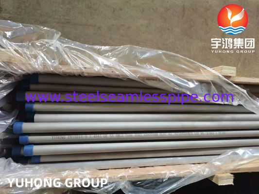ASTM A268 / ASME SA268 TP410/TP430 لوله/الواح بدون درز از فولاد ضد زنگ برای تهویه کننده مبادله گرما