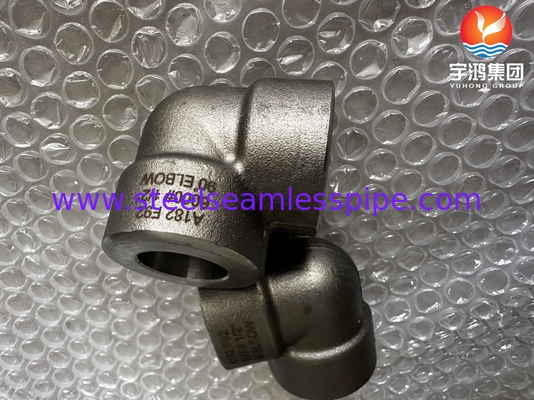A182 F53 F92 1/2&quot; #3000 90° سوکت سوکت جوش ASME B16.11 برای نیروگاه ها