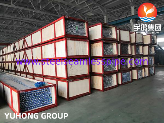 لوله کم باله ای ASTM A268 TP439 EN10217-7 1.4510 برای خنک کننده هوا