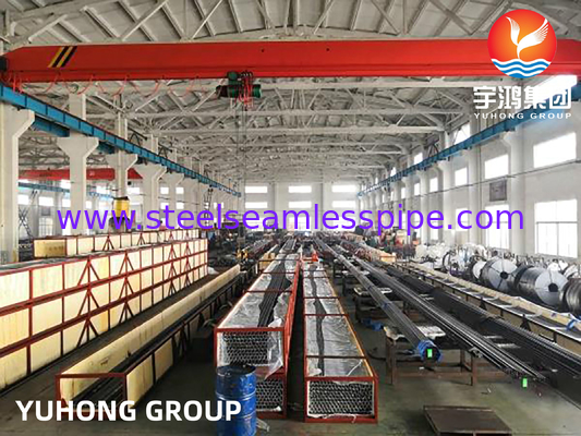 لوله کم باله ای ASTM A268 TP439 EN10217-7 1.4510 برای خنک کننده هوا