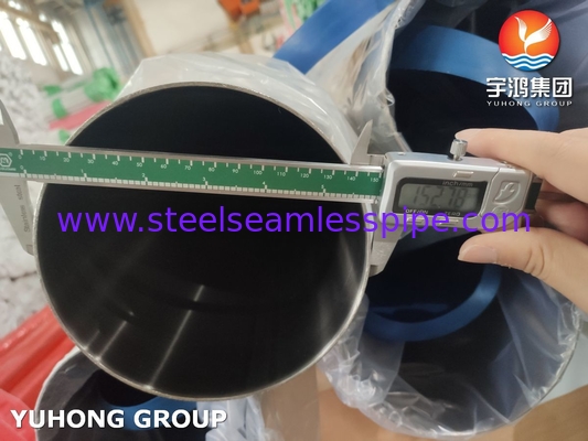 ASTM A270 درجه غذایی SS304 لوله بهداشتی فولاد ضد زنگ لوله های پولیش شده