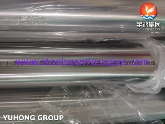 ASTM A270 درجه غذایی SS304 لوله بهداشتی فولاد ضد زنگ لوله های پولیش شده
