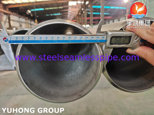 ASTM A376 TP347H لوله بدون درز از فولاد ضد زنگ مقاوم به گرما