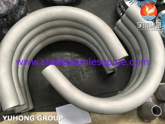 ASTM A403 WP304 فولاد ضد زنگ 180 درجه آرنج B16.9 لوله های Buttweld