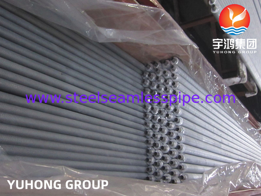 نوع L لوله ای A179 ASME SA179 با آلومینیوم 1060 برای تهویه هوا خنک