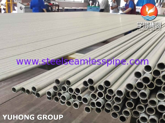 لوله مبادله گرما از فولاد ضد زنگ ASME SA213 TP316L 100٪ ET و HT کاربرد پتروشیمی