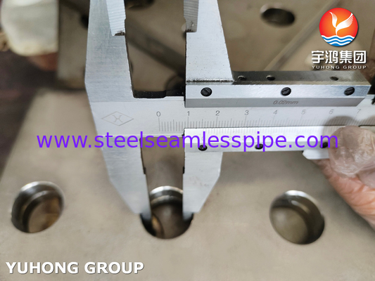 ASTM A240 فولاد ضد زنگ 304 صفحه لوله مربع برای مبادله گرما