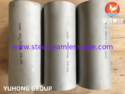 ASTM A790 S31803 F51 لوله های دوگانه فولادی فولادی برای تجهیزات پتروشیمی