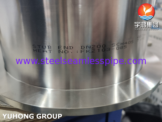 ASTM A815 WPS32750 Super Duplex Stud End MSS SP 43 نوع B بند مفصل بند
