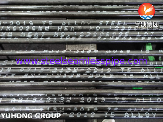 ASTM A213/ASME SA213 GR.T5 لوله بدون درز از فلز آلیاژ برای استفاده در مبادلات گرما و دیگ