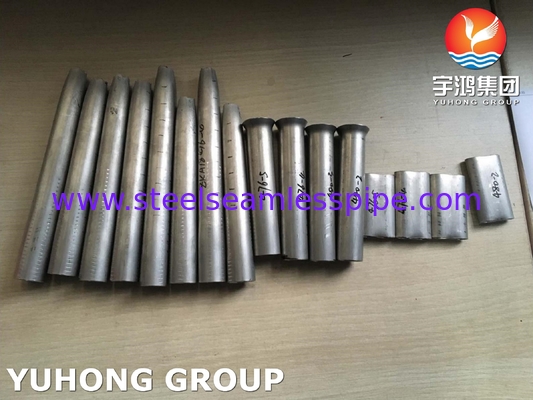 ASME SB338 GR2 لوله تیتانیومی برای گرم کننده آب نمک