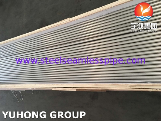 ASME SB338 GR2 لوله تیتانیومی برای گرم کننده آب نمک