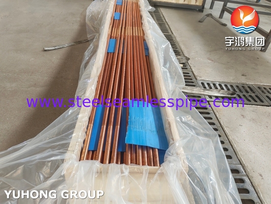 ASTM B111 C12200 لوله فلز مس پایین برای صنعت نفت و گاز