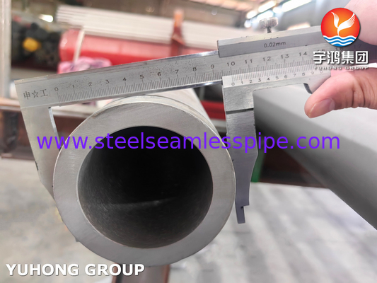 ASTM A790 Gr 2205 / UNS S32205 لوله های فولادی فولادی دوگانه بدون سلسله