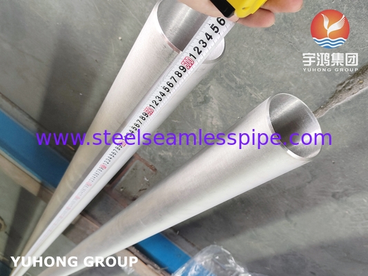 ASTM A312 TP321 / S32100 لوله بی سیم NACE MR0175 / ISO 15156 تایید شده
