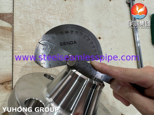 ASTM A182 F51 / UNS S31803 فلنج گردن جوشکاری دوگانه 2205 فلنج WNRF