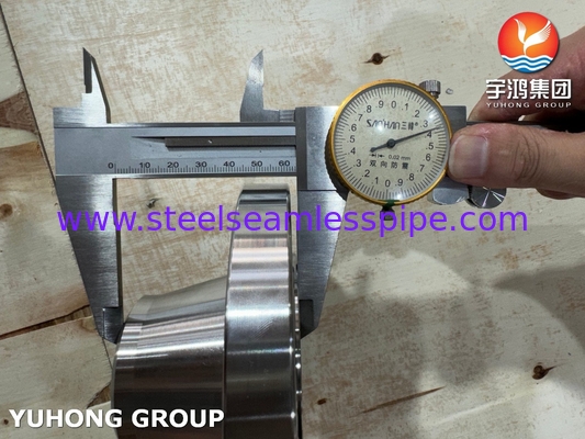 ASTM A182 F51 / UNS S31803 فلنج گردن جوشکاری دوگانه 2205 فلنج WNRF