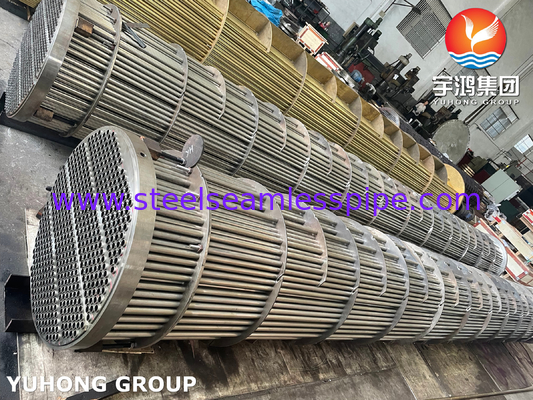 ASTM B111 C68700 بسته لوله های آلیاژ مس برای مبادله گرما