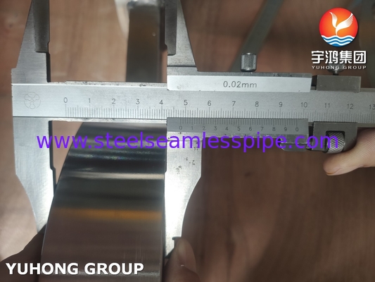 ASTM A182 F51 دو قطعه فولاد چشم انداز فلنج کور / B16.48 RTJ شکل-8 خالی