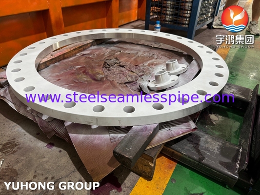 ASTM A240 F904L فلنج فولاد ضد زنگ فوق austenitic با مقاومت خوب در برابر خوردگی