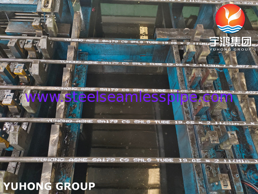 ASTM A179/ASME SA179 لوله مبادله گرما سرد کشیده شده با 100٪ ET/HT