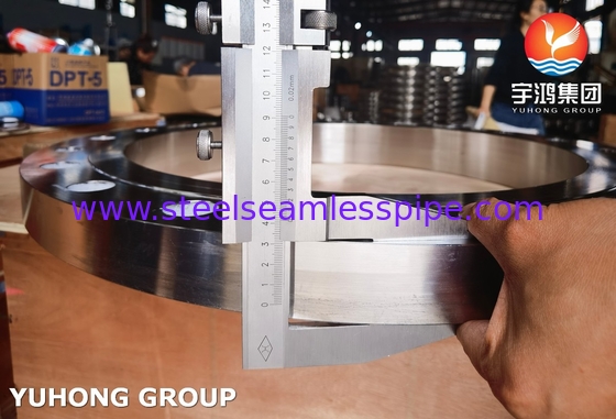 ASTM A182 F904L فلنج های فولاد ضد زنگ با مقاومت بسیار عالی در برابر خوردگی