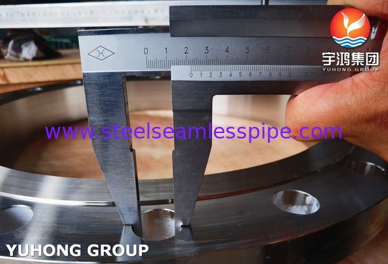 ASTM A182 F904L فلنج های فولاد ضد زنگ با مقاومت بسیار عالی در برابر خوردگی