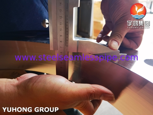 ASTM A182 F904L فلنج های فولاد ضد زنگ با مقاومت بسیار عالی در برابر خوردگی