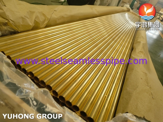 ASTM B111 C44300 O61 لوله برنج آدرالتی لوله مبادله گرما مس بی همایش