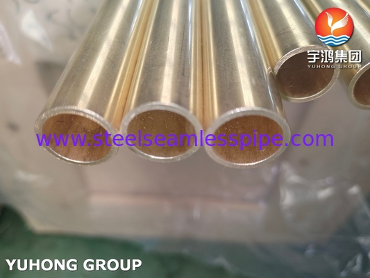 ASTM B111 C44300 O61 لوله برنج آدرالتی لوله مبادله گرما مس بی همایش